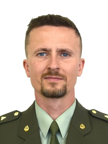 Zástupce velitele praporu - major Ing. Ondřej Prokop