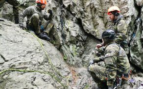 Zdokonalovací výcvik v lezení Velký Rabštejn květen 2019
