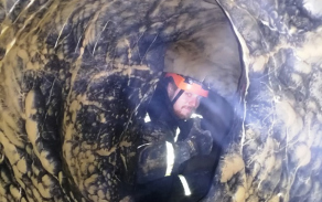 Zdokonalovací výcvik v lezení Javořické jeskyně duben 2018